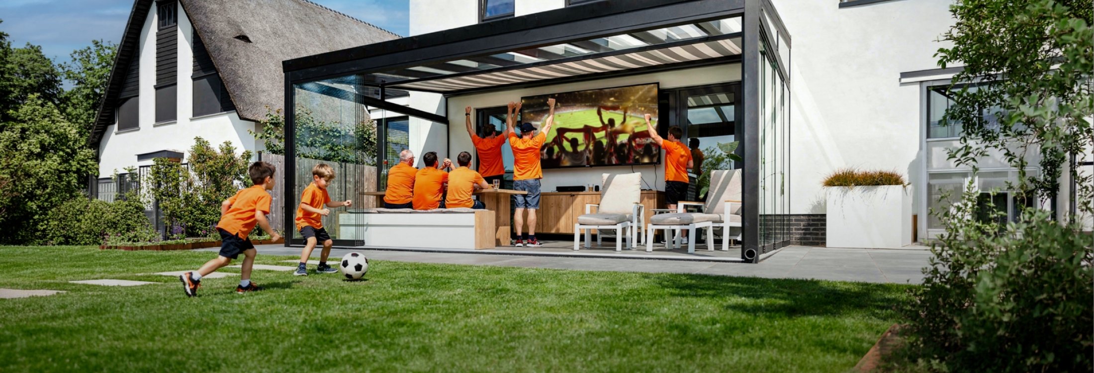 WK actie: <br/>12,5% korting op alle zonwering
